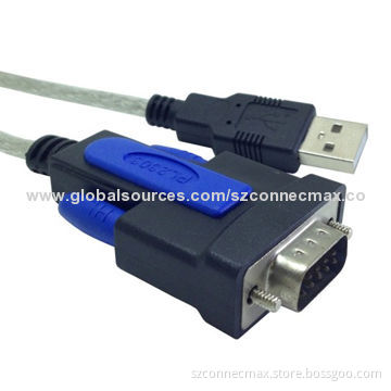 Dual-color USB2.0 to RS232 Converter Cable with Supports Automatic Handshake Mode